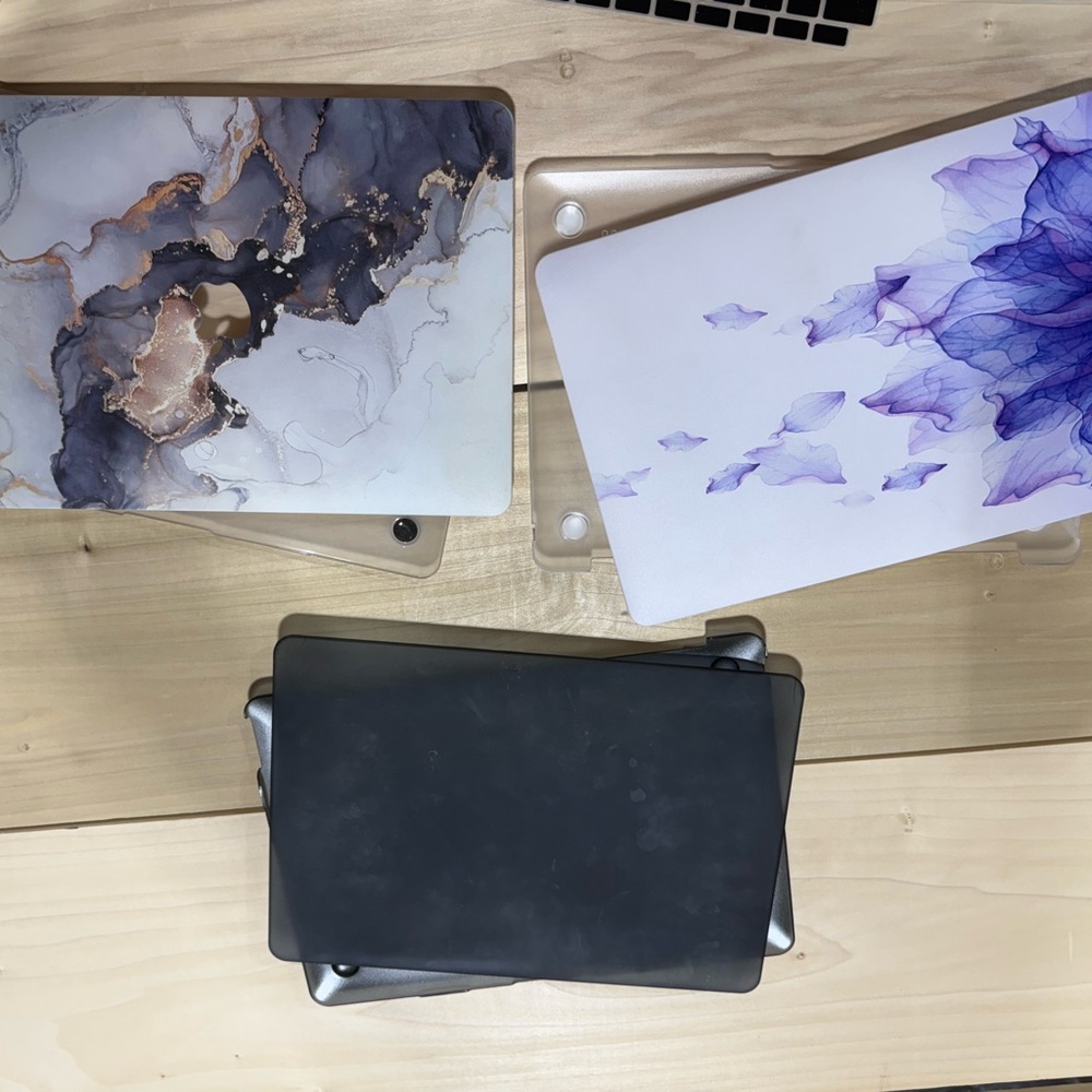 Set of 3 - MacBook Air 13” cases (Early 2020 model) & keyboard covers